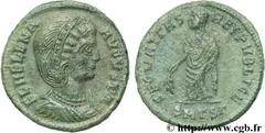 HELENE (+328) Flavia Julia Helena femme de Constance Ier, mère de Constantin Ier - Augusta (324-328) Centenionalis ou nummus 325 N° brm_109734 Date : 325 Nom de l'atelier : Thessalonique Métal : cuivr