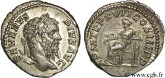 SEPTIME SEVERE (13/04/193-4/02/211) Lucius Septimius Severus Denier 209 N° brm_113669 Date : 209 Nom de l'atelier : Rome Métal : argent Diamètre : 18mm Axe des coins : 11h. Poids : 3,14g. Etat de cons