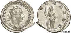 TREBONIEN GALLE (06/251-06/253) Caius Vibius Trebonianus Gallus Antoninien 253 N° brm_113727 Date : 253 Nom de l'atelier : Rome Métal : billon Diamètre : 20mm Axe des coins : 12h. Poids : 2,74g. Etat 