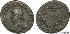 CRISPUS (1/04/317-09/326) Flavius Julius Crispus César (317-326) Centenionalis ou nummus 320 N° brm_113922 Date : 320 Nom de l'atelier : Siscia Métal : cuivre Diamètre : 19mm Axe des coins : 12h. Poid