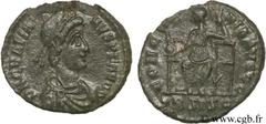 GRATIEN (24/08/367-25/08/383) Flavius Gratianus Nummus, (PB, ئ 3) 379-383 N° brm_113960 Date : 379-383 Nom de l'atelier : Siscia Métal : cuivre Diamètre : 17,5mm Axe des coins : 12h. Poids : 2,75g. De