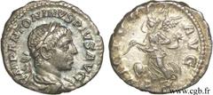 ELAGABAL (16/05/218-12/03/222) Marcus Aurelius Antoninus Denier 220 N° brm_113970 Date : 220 Nom de l'atelier : Rome Métal : argent Diamètre : 17mm Axe des coins : 12h. Poids : 2,79g.   Etat de conser