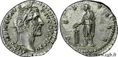 ANTONIN LE PIEUX (25/02/138-7/03/161) Titus Aurelius Fulvus Boionius Arrius Antoninus Auguste (10/07/138-7/03/161) Denier 148-149 N° brm_115425 Date : 148-149 Nom de l'atelier : Rome Métal : argent Di