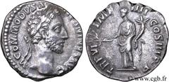 COMMODE (166-31/12/192) Lucius Aurelius Commodus Auguste (17/03/180-31/12/192) Denier 181 N° brm_115495 Date : 181 Nom de l'atelier : Rome Métal : argent Diamètre : 17,50mm Axe des coins : 6h. Poids :