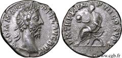 COMMODE (166-31/12/192) Lucius Aurelius Commodus Auguste (17/03/180-31/12/192) Denier 186 N° brm_115496 Date : 186 Nom de l'atelier : Rome Métal : argent Diamètre : 17,00mm Axe des coins : 12h. Poids 