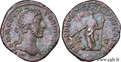 COMMODE (166-31/12/192) Lucius Aurelius Commodus Auguste (17/03/180-31/12/192) Dupondius 181 N° brm_115498 Date : 181 Nom de l'atelier : Rome Métal : bronze Diamètre : 26,50mm Axe des coins : 12h. Poi