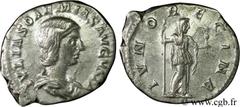 JULIA SOEMIAS (+222) Julia Soوmias Mère d'Elagabal, fille de Julia Maésa, sœur de Julia Mamée - Augusta (219-222) Denier 219 N° brm_115624 Date : 219 Nom de l'atelier : Rome Métal : argent Diamètre : 