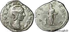 JULIA MAESA (+223 ou 226) Julia Mوsa Sœur de Julia Domna, mère de Julia Soémias et de Julia Mamée, grand-mère d'Elagabal et d'Alexandre Sévère - Augusta (218-223/226) Antoninien 218-219 N° brm_115626 