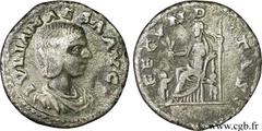 JULIA MAESA (+223 ou 226) Julia Mوsa Sœur de Julia Domna, mère de Julia Soémias et de Julia Mamée, grand-mère d'Elagabal et d'Alexandre Sévère - Augusta (218-223/226) Denier 221-222 N° brm_115628 Date