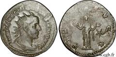 VOLUSIEN (06/251-06/253) Caius Vibius Afinius Gallus Vendumnianus Volusianus Auguste (11/251-05/253) Antoninien 252 N° brm_115707 Date : 252 Nom de l'atelier : Rome Métal : billon Diamètre : 22,00mm A