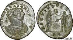 AURELIEN (07/270-09/275) Lucius Domitius Aurelianus Antoninien 272-274 N° brm_115787 Date : 272-274 Nom de l'atelier : Siscia Métal : billon Diamètre : 25,00mm Axe des coins : 6h. Poids : 3,57g. Degré