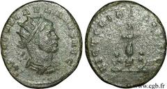 AURELIEN (07/270-09/275) Lucius Domitius Aurelianus Antoninien 269 N° brm_115791 Date : 269 Nom de l'atelier : Cyzique Métal : billon Diamètre : 20,50mm Axe des coins : 6h. Poids : 4,30g. Degré de rar