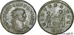 CARUS (09/282-07/283) Marcus Aurelius Carus Aurelianus 12/282-03/283 N° brm_115824 Date : 12/282-03/283 Nom de l'atelier : Rome Métal : billon Diamètre : 21,00mm Axe des coins : 12h. Poids : 4,51g. De