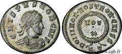 CRISPUS (1/04/317-09/326) Flavius Julius Crispus César (317-326) Centenionalis ou nummus 320-321 N° brm_115984 Date : 320-321 Nom de l'atelier : Ticinum Métal : cuivre Diamètre : 18,00mm Axe des coins