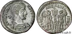 CONSTANTIN II (1/03/317-04/340) Flavius Claudius Julius Constantinus Auguste (9/09/337-04/340) Centenionalis ou nummus 337-340 N° brm_116013 Date : 337-340 Nom de l'atelier : Siscia Métal : cuivre Dia