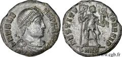 VALENS (28/03/364-9/08/378) Flavius Valens Demi-maiorina, (PB, ئ 3) 364 N° brm_116062 Date : 364 Nom de l'atelier : Héraclée Métal : cuivre Diamètre : 19,00mm Axe des coins : 6h. Poids : 1,91g. Degré 
