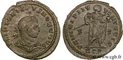 CRISPUS (1/04/317-09/326) Flavius Julius Crispus César (317-326) Follis ou nummus 317-318 N° brm_119938 Date : 317-318 Nom de l'atelier : Trèves Métal : cuivre Diamètre : 20,5mm Axe des coins : 12h. P