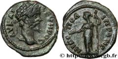 SEPTIME SEVERE (13/04/193-4/02/211) Lucius Septimius Severus Assarion c. 200 N° brm_122473 Date : c. 200 Nom de l'atelier : Nicopolis ad Istrum Métal : cuivre Diamètre : 17,5mm Axe des coins : 8h. Poi