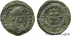 GRATIEN (24/08/367-25/08/383) Flavius Gratianus Nummus, (PBQ, ئ 4) 378-383 N° brm_122584 Date : 378-383 Nom de l'atelier : Siscia Métal : cuivre Diamètre : 15,50mm Axe des coins : 6h. Poids : 1,47g. D