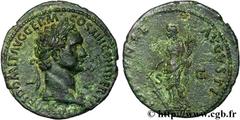DOMITIEN (12/69-18/09/96) Titus Flavius Domitianus Auguste (13/09/81-18/09/96) As 87 N° brm_123024 Date : 87 Nom de l'atelier : Rome Métal : bronze Diamètre : 29,00mm Axe des coins : 6h. Poids : 10,83