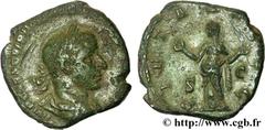 TREBONIEN GALLE (06/251-06/253) Caius Vibius Trebonianus Gallus Sesterce 251 N° brm_123061 Date : 251 Nom de l'atelier : Rome Métal : cuivre Diamètre : 26,00mm Axe des coins : 12h. Poids : 14,77g. Deg