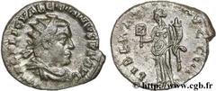 VALERIEN Ier (07/253-06/260) Publius Licinius Valerianus Antoninien 256 N° brm_123062 Date : 256 Nom de l'atelier : Rome Métal : billon Diamètre : 18,00mm Axe des coins : 6h. Poids : 3,11g. Degré de r