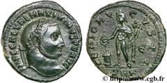 MAXIMIN II DAIA (1/05/305-04/313) Caius Galerius Valerius Maximinus Auguste (310-04/313) Follis ou nummus 312 N° brm_123128 Date : 312 Nom de l'atelier : Cyzique Métal : cuivre Diamètre : 22,00mm Axe 