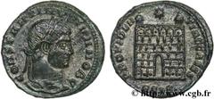 CONSTANTIN II (1/03/317-04/340) Flavius Claudius Julius Constantinus César (1/03/317-9/09/337) Centenionalis ou nummus 326-327 N° brm_123176 Date : 326-327 Nom de l'atelier : Siscia Métal : cuivre Dia