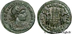 CONSTANTIN II (1/03/317-04/340) Flavius Claudius Julius Constantinus César (1/03/317-9/09/337) Centenionalis ou nummus 330-333 N° brm_123177 Date : 330-333 Nom de l'atelier : Siscia Métal : cuivre Dia