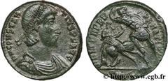CONSTANCE II (8/11/324-3/11/361) Flavius Julius Valerius Constantius Auguste (9/09/337-3/11/361) Maiorina, (MB, ئ 2) 351-354 N° brm_123192 Date : 351-354 Nom de l'atelier : Cyzique Métal : cuivre Diam