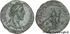 COMMODE (166-31/12/192) Lucius Aurelius Commodus Auguste (17/03/180-31/12/192) Dupondius 182 N° brm_123372 Date : 182 Nom de l'atelier : Rome Métal : bronze Diamètre : 25,50mm Axe des coins : 6h. Poid