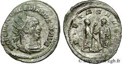 VALERIEN Ier (07/253-06/260) Publius Licinius Valerianus Antoninien 257 N° brm_123636 Date : 257 Nom de l'atelier : Samosate Métal : billon Diamètre : 23mm Axe des coins : 6h. Poids : 2,89g. Degré de 