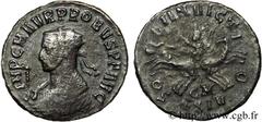 PROBUS (06-07/276-09/282) Marcus Aurelius Probus Antoninien 280 N° brm_123719 Date : 280 Nom de l'atelier : Cyzique Métal : billon Diamètre : 22mm Axe des coins : 6h. Poids : 2,81g.   Etat de conserva
