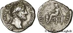 ANTONIN LE PIEUX (25/02/138-7/03/161) Titus Aurelius Fulvus Boionius Arrius Antoninus Auguste (10/07/138-7/03/161) Denier 157 N° brm_124615 Date : 157 Nom de l'atelier : Rome Métal : argent Diamètre :