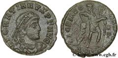 GRATIEN (24/08/367-25/08/383) Flavius Gratianus Nummus, (PB, ئ 3) 367-375 N° brm_124650 Date : 367-375 Nom de l'atelier : Siscia Métal : bronze Diamètre : 17,00mm Axe des coins : 1h. Poids : 2,35g. Et