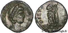 THEODORA (circa +330) Flavia Maximiana Theodora Femme de Constance Ier, grand-mère de Delmace et d'Hanniballien Centenionalis ou nummus 337-340 N° brm_125600 Date : 337-340 Nom de l'atelier : Trèves M