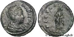 THEODORA (circa +330) Flavia Maximiana Theodora Femme de Constance Ier, grand-mère de Delmace et d'Hanniballien Centenionalis ou nummus 337-340 N° brm_125602 Date : 337-340 Nom de l'atelier : Constant