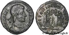 CONSTANS (25/12/335-18/01/350) Flavius Julius Constans Auguste (9/09/337-18/01-350) Centenionalis ou nummus 347-348 N° brm_125619 Date : 347-348 Nom de l'atelier : Siscia Métal : cuivre Diamètre : 16m