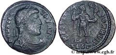 VALENS (28/03/364-9/08/378) Flavius Valens Demi-maiorina, (PB, ئ 3) 364-365 N° brm_125794 Date : 364-365 Nom de l'atelier : Thessalonique Métal : cuivre Diamètre : 18,5mm Axe des coins : 4h. Poids : 3