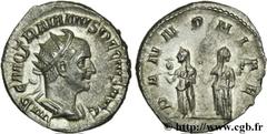 TRAJAN DECE (07/249-06/251) Caius Messius Quintus Traianus Decius Antoninien 250 N° brm_126270 Date : 250 Nom de l'atelier : Rome Métal : billon Diamètre : 21mm Axe des coins : 6h. Poids : 3,59g.   Et