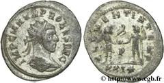 PROBUS (06-07/276-09/282) Marcus Aurelius Probus Aurelianus 276 N° brm_126391 Date : 276 Nom de l'atelier : Cyzique Métal : billon Diamètre : 24mm Axe des coins : 6h. Poids : 3,24g.   Etat de conserva