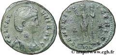 GALERIA VALERIA (+315) Galeria Valeria Fille de Dioclétien, femme de Galère - Augusta (308-311) Follis ou nummus 310 N° brm_126414 Date : 310 Nom de l'atelier : Cyzique Métal : cuivre Diamètre : 25mm 