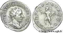 TREBONIEN GALLE (06/251-06/253) Caius Vibius Trebonianus Gallus Antoninien mi-fin 251 N° brm_126454 Date : mi-fin 251 Nom de l'atelier : Rome Métal : billon Diamètre : 22mm Axe des coins : 6h. Poids :