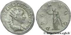TREBONIEN GALLE (06/251-06/253) Caius Vibius Trebonianus Gallus Antoninien mi-fin 251 N° brm_126460 Date : mi-fin 251 Nom de l'atelier : Rome Métal : billon Diamètre : 21mm Axe des coins : 5h. Poids :