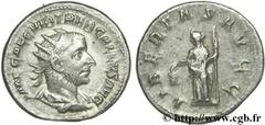 TREBONIEN GALLE (06/251-06/253) Caius Vibius Trebonianus Gallus Antoninien fin 251 - mi 252 N° brm_126467 Date : fin 251 - mi 252 Nom de l'atelier : Rome Métal : billon Diamètre : 22mm Axe des coins :