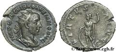 VOLUSIEN (06/251-06/253) Caius Vibius Afinius Gallus Vendumnianus Volusianus Auguste (11/251-05/253) Antoninien fin 251 - mi 252 N° brm_126481 Date : fin 251 - mi 252 Nom de l'atelier : Rome Métal : b