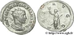 VOLUSIEN (06/251-06/253) Caius Vibius Afinius Gallus Vendumnianus Volusianus Auguste (11/251-05/253) Antoninien fin 251 - mi 252 N° brm_126484 Date : fin 251 - mi 252 Nom de l'atelier : Rome Métal : b