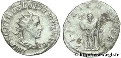 VOLUSIEN (06/251-06/253) Caius Vibius Afinius Gallus Vendumnianus Volusianus Auguste (11/251-05/253) Antoninien fin 252 N° brm_126493 Date : fin 252 Nom de l'atelier : Rome Métal : billon Diamètre : 2