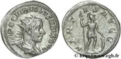 VOLUSIEN (06/251-06/253) Caius Vibius Afinius Gallus Vendumnianus Volusianus Auguste (11/251-05/253) Antoninien fin 252 N° brm_126501 Date : fin 252 Nom de l'atelier : Rome Métal : billon Diamètre : 2