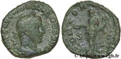 VOLUSIEN (06/251-06/253) Caius Vibius Afinius Gallus Vendumnianus Volusianus Auguste (11/251-05/253) Sesterce début 253 N° brm_126510 Date : début 253 Nom de l'atelier : Rome Métal : cuivre Diamètre :